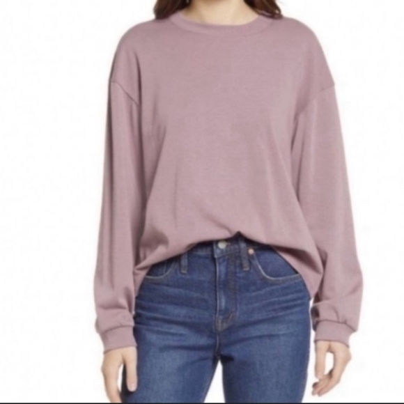 Madewell Tops - Madewell 100%supima cotton bubble sleeve t-shirt